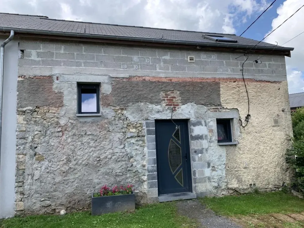ravalement de façade avant